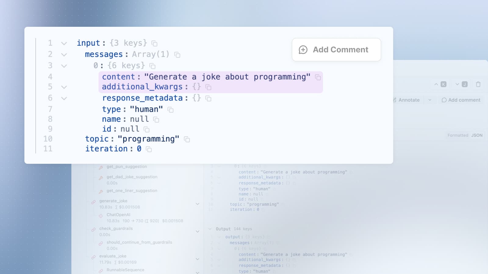 Inline Comments on Observation I/O